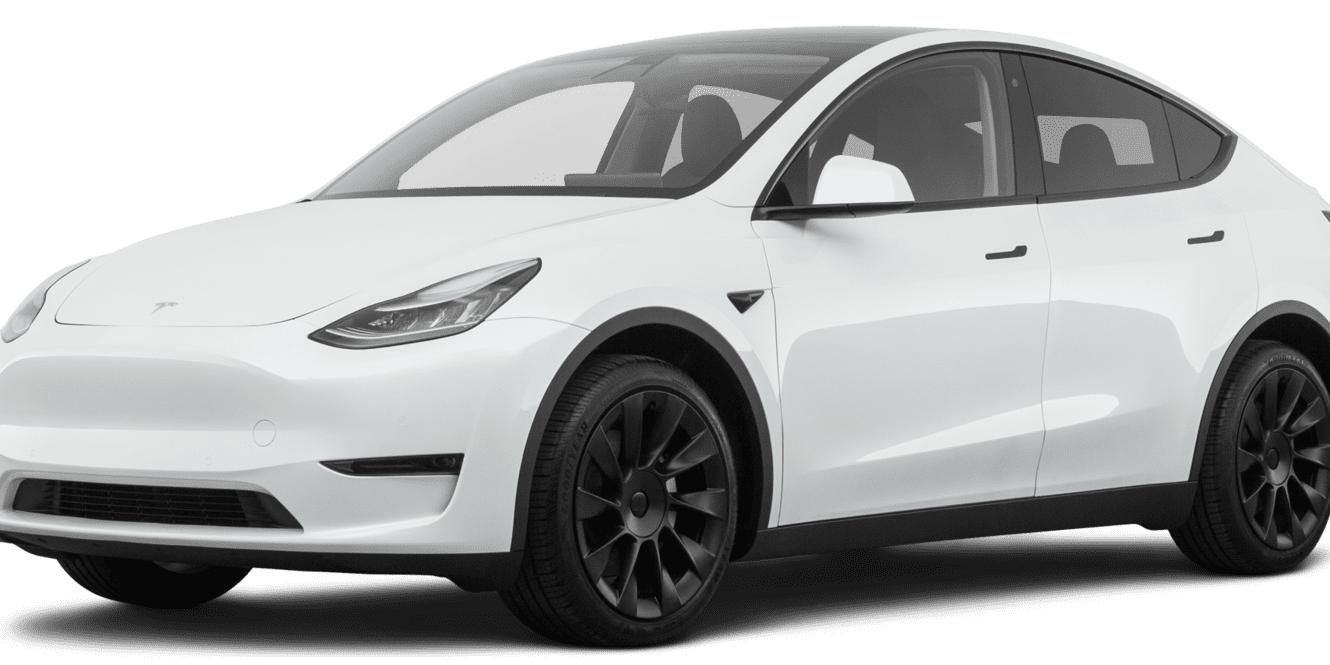 TESLA MODEL Y 2021 5YJYGDEE4MF217522 image